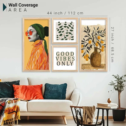 kotart Decorative Modern Wall Art Home Dacor Abstract Painting poster With Frame For Living Room Bed Room Hotel Wall Decor