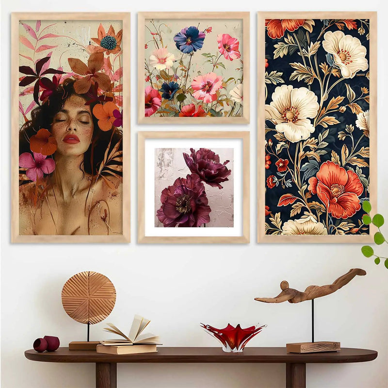 kotart Home Dacor Abstract Painting Decorative Modern Big Size Wall Art poster With Frame For Living Room Bed Room Hotel Wall paintings