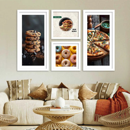 kotart Decorative Modern Big Size Wall Art Print With Frame Abstract Paintings For Living Room Bed Room Hotel Wall Decor