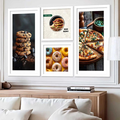 kotart Decorative Modern Big Size Wall Art Print With Frame Abstract Paintings For Living Room Bed Room Hotel Wall Decor