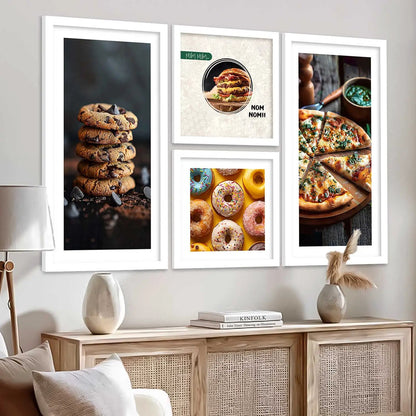 kotart Decorative Modern Big Size Wall Art Print With Frame Abstract Paintings For Living Room Bed Room Hotel Wall Decor