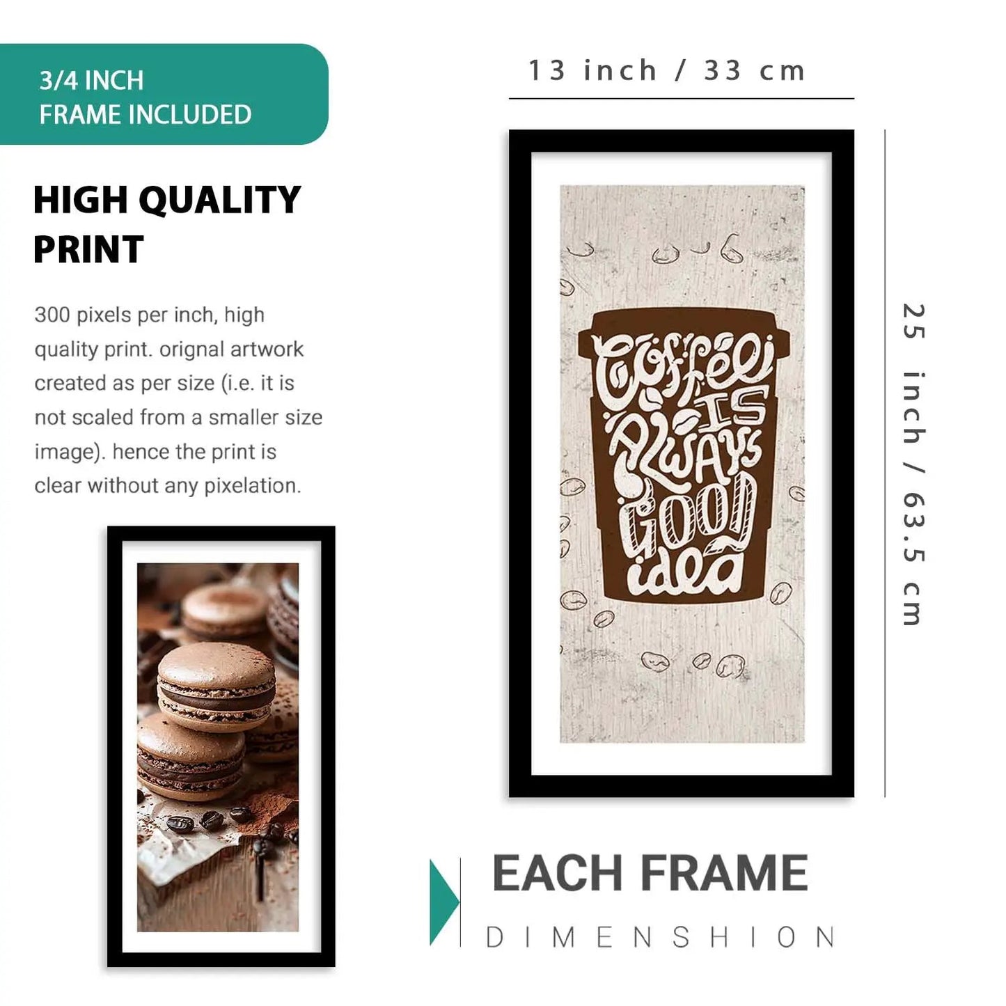 kotart Decorative Modern Big Size Wall Art Home Decor Abstract Painting poster With Frame For Living Room Bed Room Hotel Wall Decor