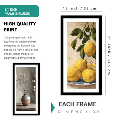 kotart Decorative Modern Big Size Wall Art Home Decor Abstract Painting poster With Frame For Living Room Bed Room Hotel Wall Decor