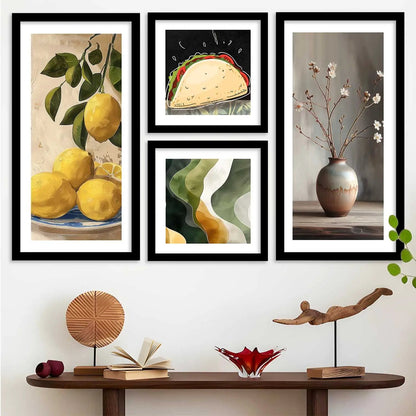 kotart Decorative Modern Big Size Wall Art Home Decor Abstract Painting poster With Frame For Living Room Bed Room Hotel Wall Decor