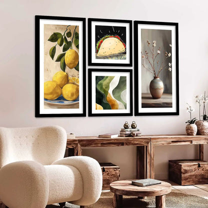 kotart Decorative Modern Big Size Wall Art Home Decor Abstract Painting poster With Frame For Living Room Bed Room Hotel Wall Decor