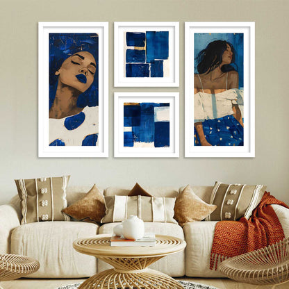 kotart Modern Big Size Wall Art Home Dacor Abstract  Decorative Painting poster With Frame For Living Room Bed Room Hotel Wall Decor