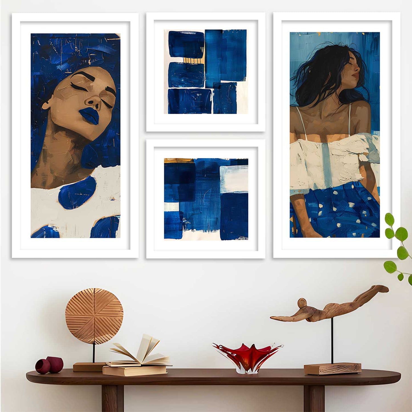 kotart Modern Big Size Wall Art Home Dacor Abstract  Decorative Painting poster With Frame For Living Room Bed Room Hotel Wall Decor