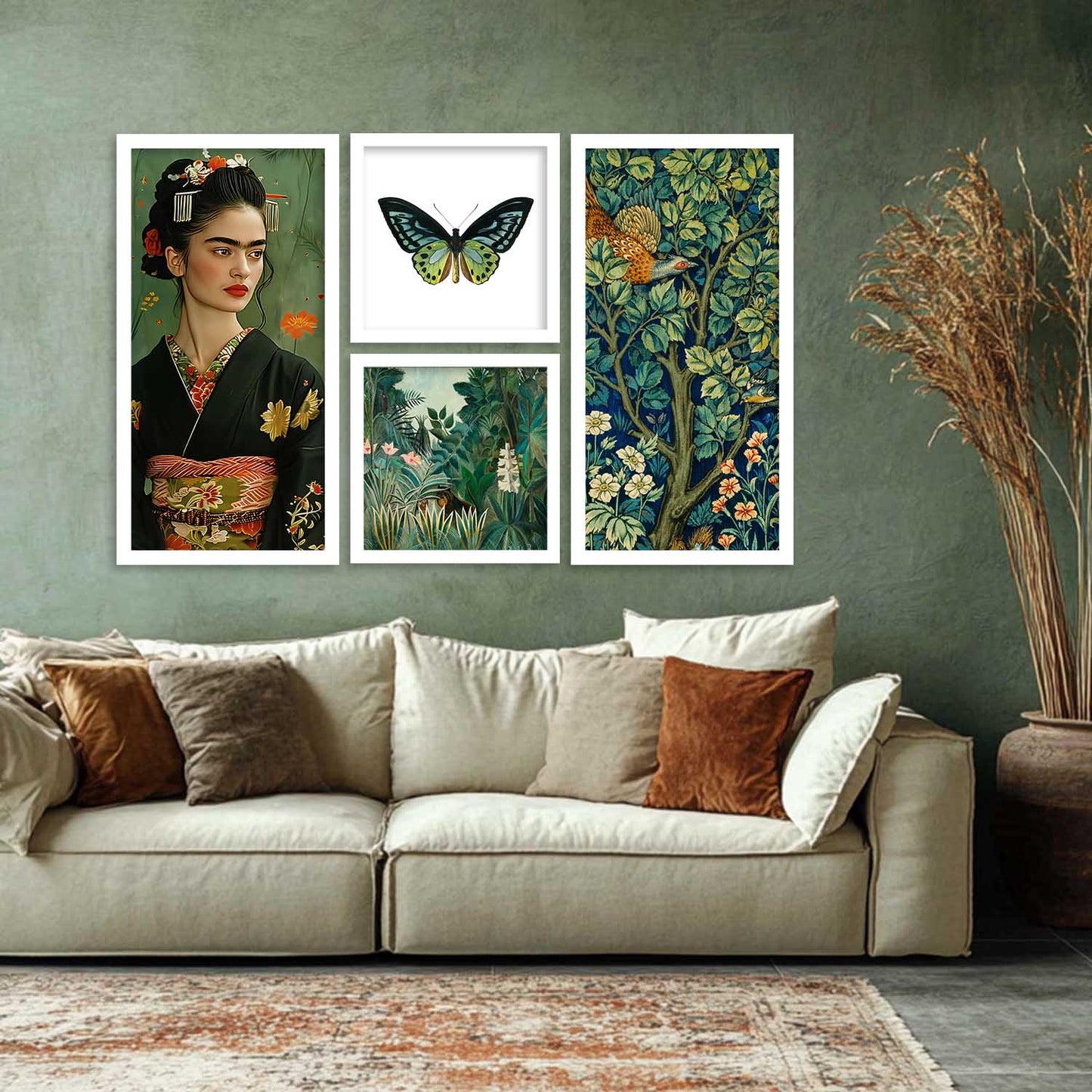 kotart Decorative Modern Big Size Wall Art Home Dacor Abstract Painting poster With Frame For Living Room Bed Room Hotel Wall Decor