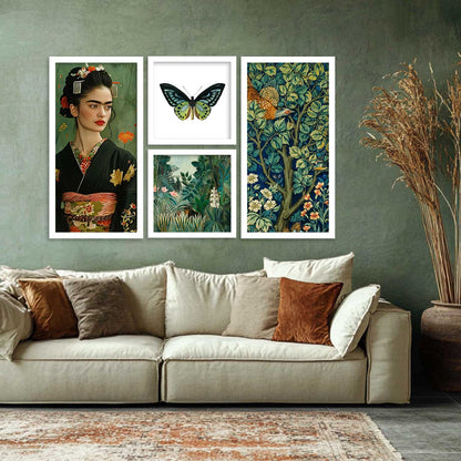 kotart Decorative Modern Big Size Wall Art Home Dacor Abstract Painting poster With Frame For Living Room Bed Room Hotel Wall Decor