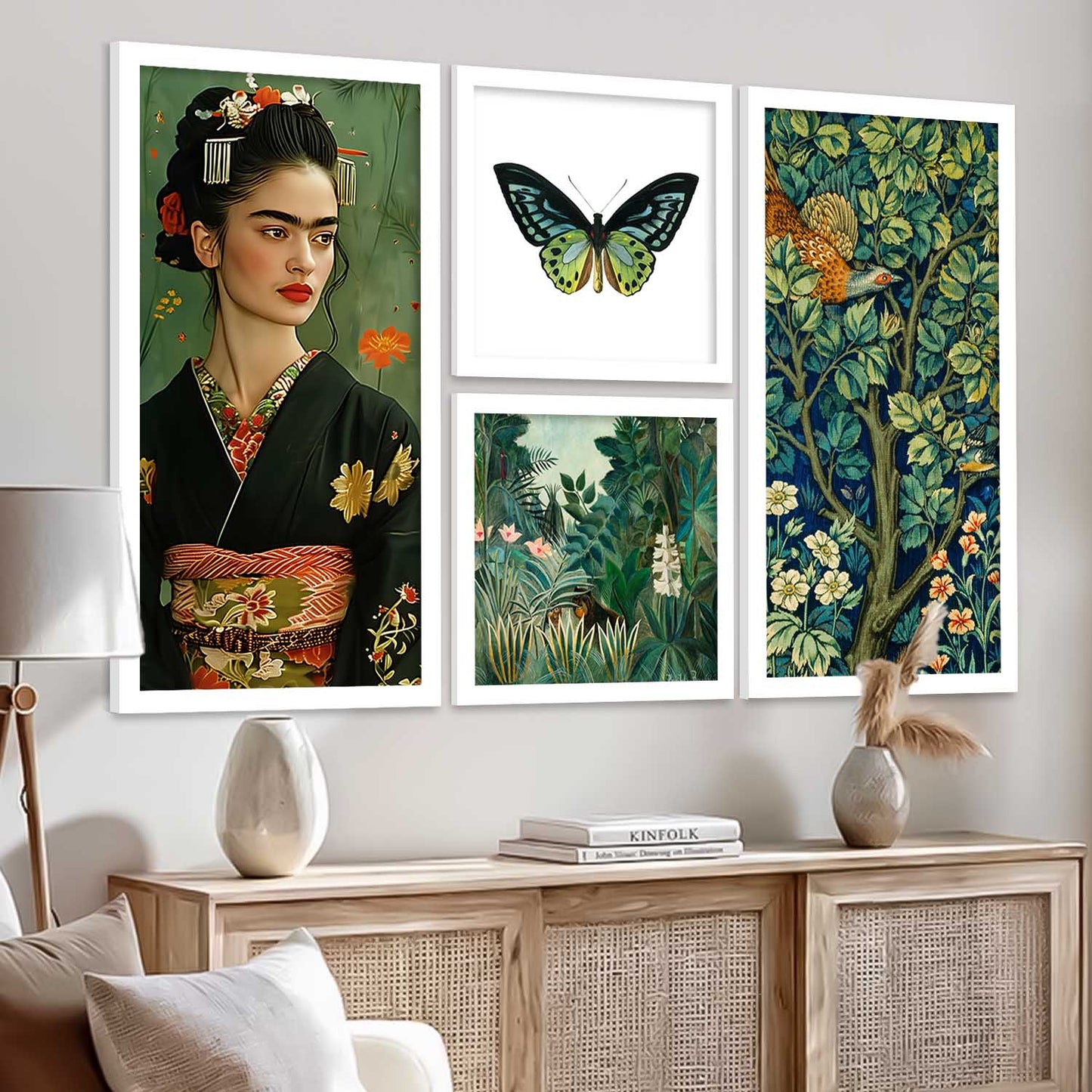 kotart Decorative Modern Big Size Wall Art Home Dacor Abstract Painting poster With Frame For Living Room Bed Room Hotel Wall Decor