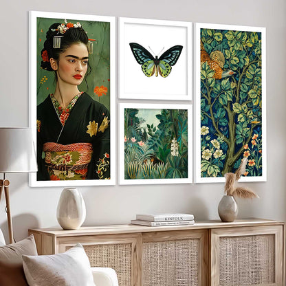 kotart Decorative Modern Big Size Wall Art Home Dacor Abstract Painting poster With Frame For Living Room Bed Room Hotel Wall Decor