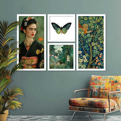 kotart Decorative Modern Big Size Wall Art Home Dacor Abstract Painting poster With Frame For Living Room Bed Room Hotel Wall Decor