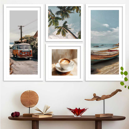 kotart Home Dacor Travel Painting Decorative Modern Big Size Wall Art poster With Frame For Living Room Bed Room Hotel Wall Decor