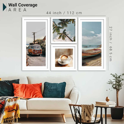 kotart Home Dacor Travel Painting Decorative Modern Big Size Wall Art poster With Frame For Living Room Bed Room Hotel Wall Decor