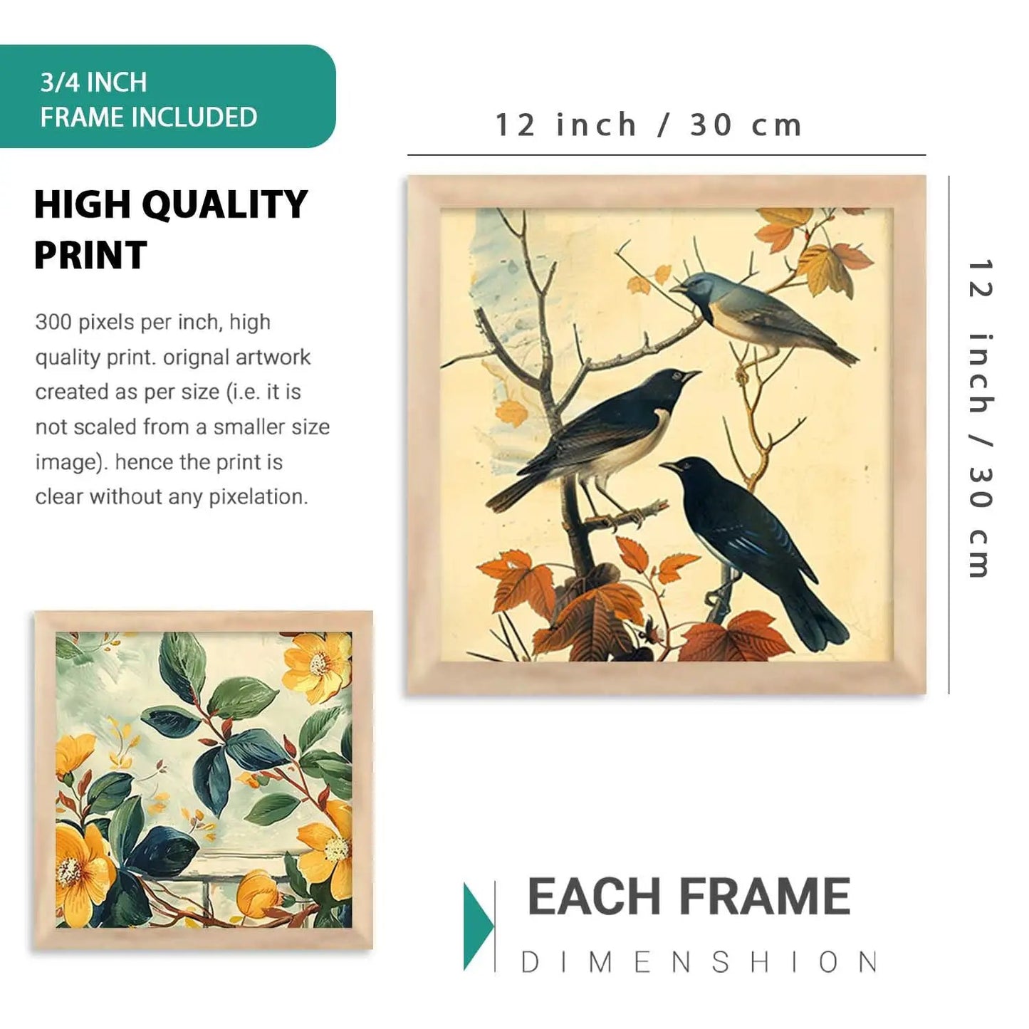 kotart Decorative Modern Wall Art Home Dacor Abstract Painting poster With Frame For Living Room Bed Room Hotel Wall painting