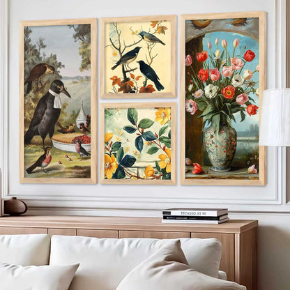 kotart Decorative Modern Wall Art Home Dacor Abstract Painting poster With Frame For Living Room Bed Room Hotel Wall painting