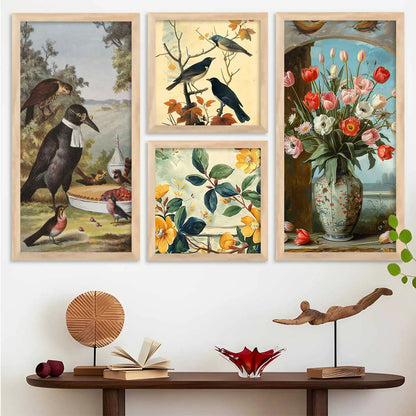kotart Decorative Modern Wall Art Home Dacor Abstract Painting poster With Frame For Living Room Bed Room Hotel Wall painting