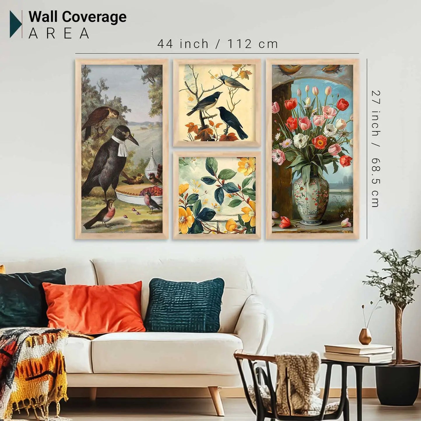kotart Decorative Modern Wall Art Home Dacor Abstract Painting poster With Frame For Living Room Bed Room Hotel Wall painting