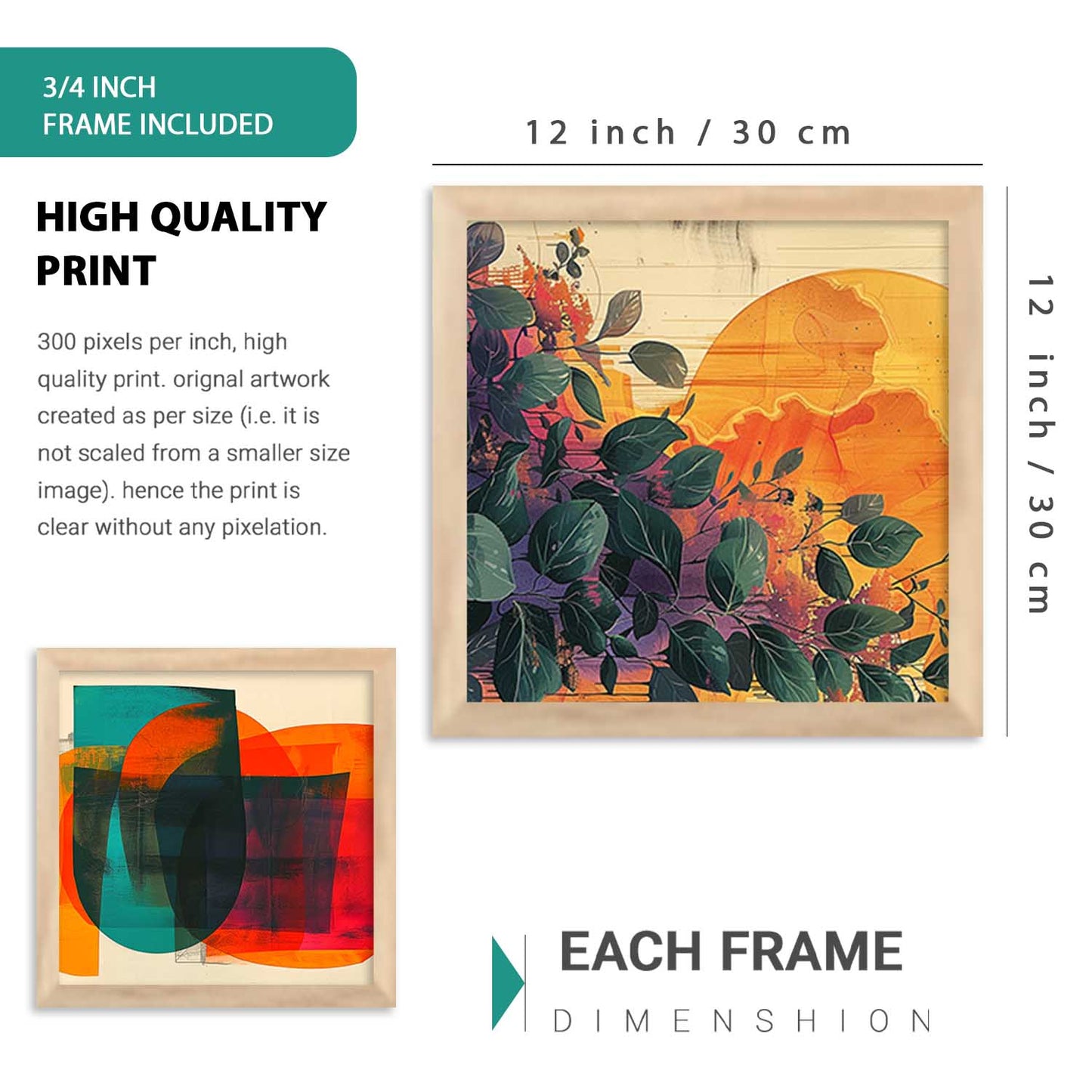 kotart Modern Art Home Decoration Painting Abstract Paintings With Frame For Living Room Bed Room Hotel Wall Decor