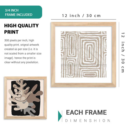 kotart Decorative Modern Big Size Wall Art Home Dacor Abstract Painting poster With Frame For Living Room Bed Room Hotel Wall Decor