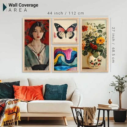 kotart Decorative Modern Wall Art Print With Frame Abstract Paintings For Living Room Bed Room Hotel Wall