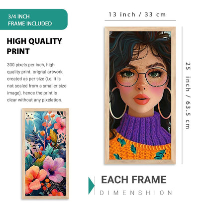 kotart Decorative Modern Big Size Wall Art Print With Frame Abstract Paintings For Living Room Bed Room Hotel Wall Decor painting