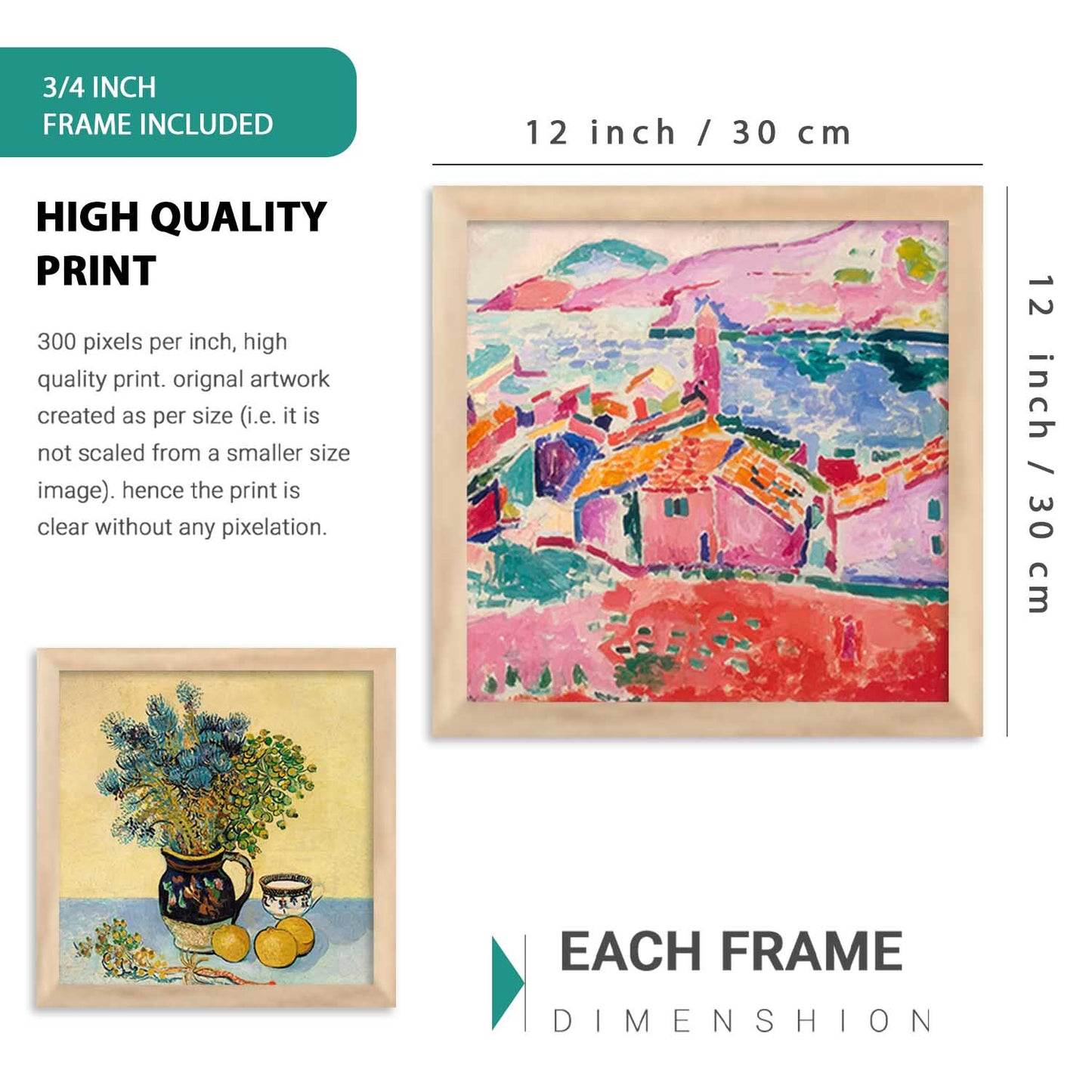 kotart Decorative Modern Big Size Wall Art Home Dacor Painting poster With Frame For Living Room Bed Room Hotel Wall Decor