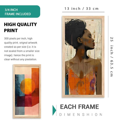 kotart Modern Big Size Wall Art Home Dacor Abstract Painting Decorative  poster With Frame For Living Room Bed Room Hotel Wall Decor