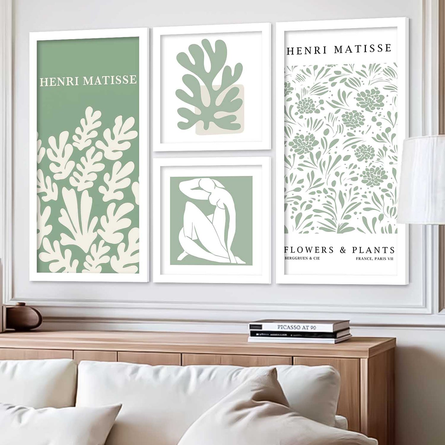 kotart  Modern Big Size Wall Art Home Dacor Abstract Decorative Painting poster With Frame For Living Room Bed Room Hotel Wall Decor