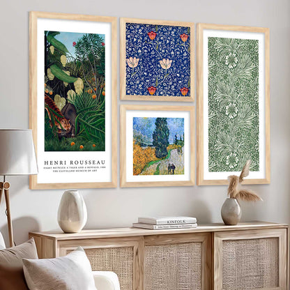 kotart Modern Big Size Wall Art Home Dacor Abstract  Decorative  Painting poster With Frame For Living Room Bed Room Hotel Wall Decor