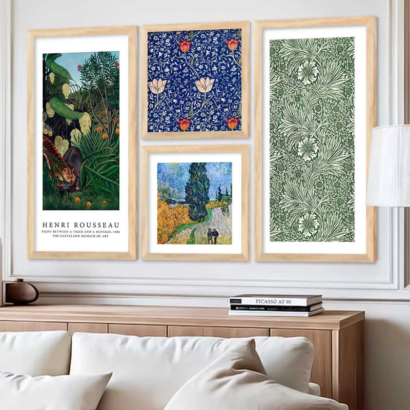 kotart Modern Big Size Wall Art Home Dacor Abstract  Decorative  Painting poster With Frame For Living Room Bed Room Hotel Wall Decor