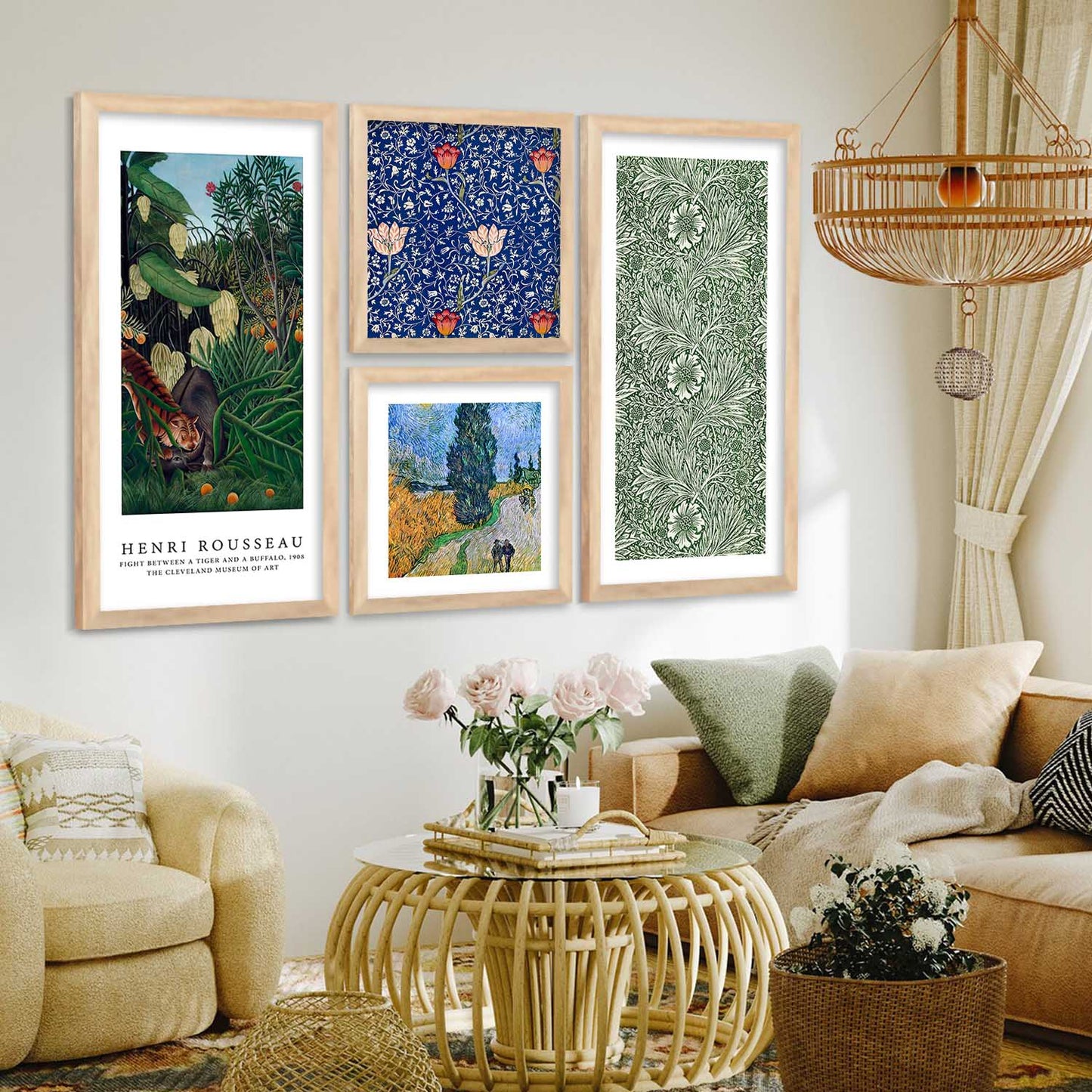 kotart Modern Big Size Wall Art Home Dacor Abstract  Decorative  Painting poster With Frame For Living Room Bed Room Hotel Wall Decor