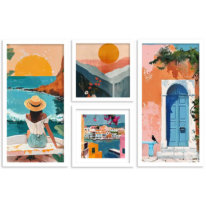 kotart  Modern Big Size Wall Art Home Dacor  Decorative Painting poster With Frame For Living Room Bed Room Hotel Wall Decor