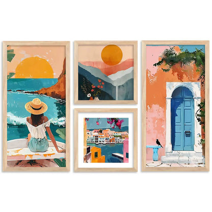 kotart Modern Big Size Art Home Decoration  Paintings With Frame For Living Room Bed Room Hotel Wall Decor