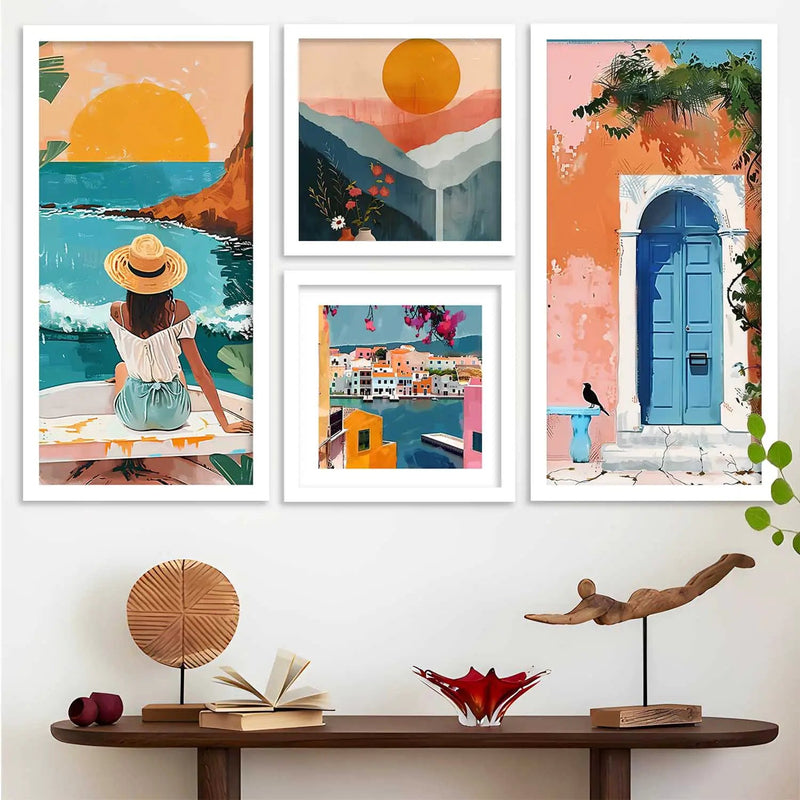 kotart  Modern Big Size Wall Art Home Dacor  Decorative Painting poster With Frame For Living Room Bed Room Hotel Wall Decor