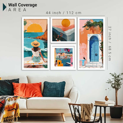 kotart  Modern Big Size Wall Art Home Dacor  Decorative Painting poster With Frame For Living Room Bed Room Hotel Wall Decor