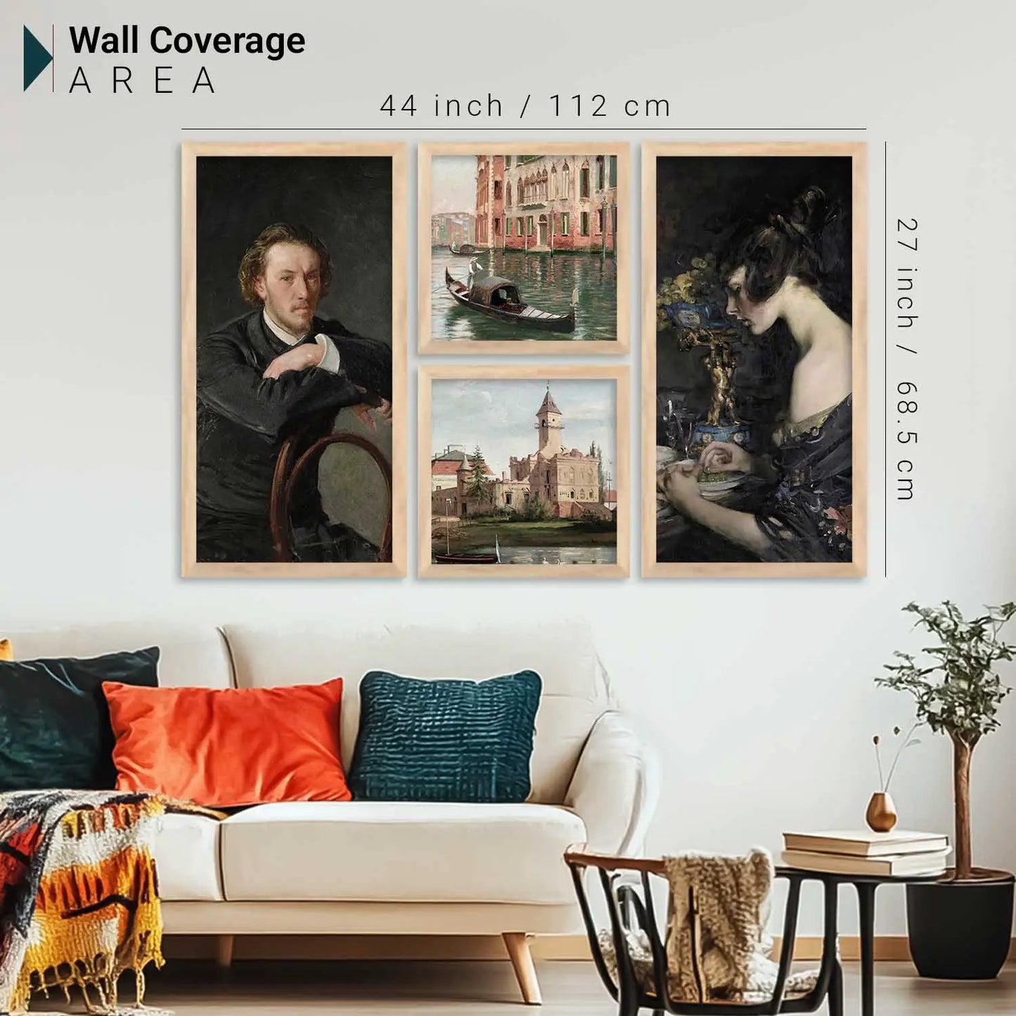 kotart Modern Big Size Art Home Decoration Painting Abstract Paintings With Frame For Living Room Bed Room Hotel Wall Decor