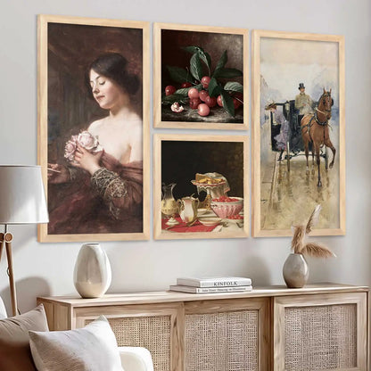 kotart Modern Big Size Art Home Decoration Paintings With Frame For Living Room Bed Room Hotel Wall Decor