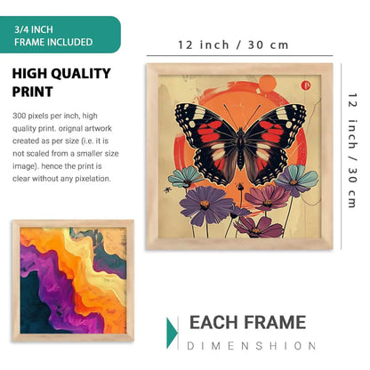 kotart Decorative Modern Big Size Wall Art Print With Frame Paintings For Living Room Bed Room Hotel Wall Decor