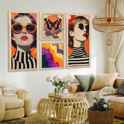 kotart Decorative Modern Big Size Wall Art Print With Frame Paintings For Living Room Bed Room Hotel Wall Decor