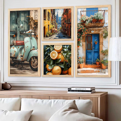 kotart Modern Big Size Art Home Decoration  Paintings With Frame For Living Room Bed Room Hotel Wall Décor
