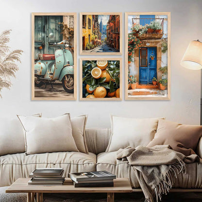 kotart Modern Big Size Art Home Decoration  Paintings With Frame For Living Room Bed Room Hotel Wall Décor
