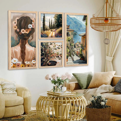 kotart Decorative Modern Big Size Wall Art Print With Frame  Paintings For Living Room Bed Room Hotel Wall Decor