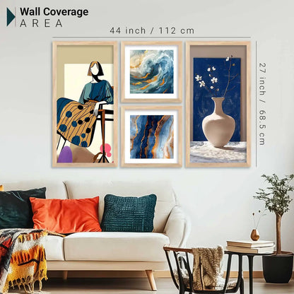 kotart  Modern Big Size Wall Art Home Painting Decoration Paintings With Frame For Living Room Bed Room Hotel Wall Decor