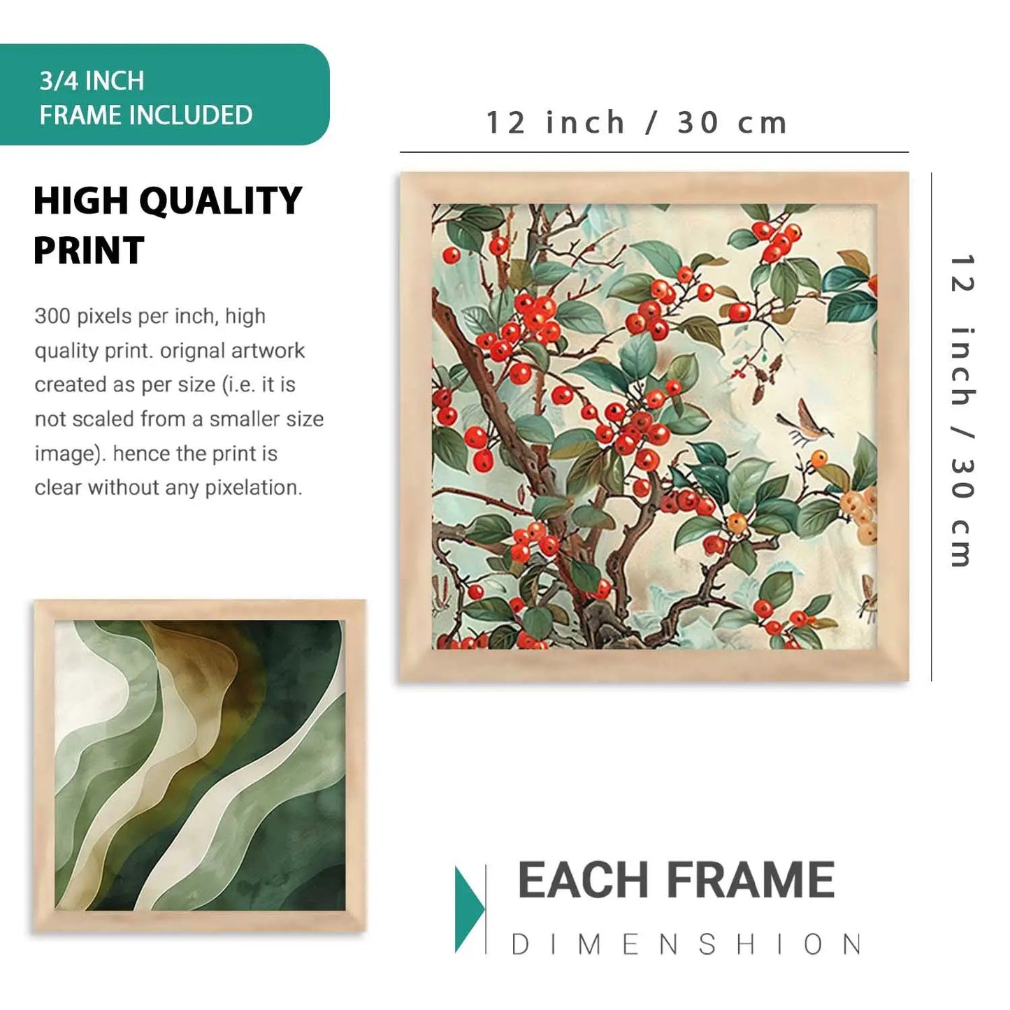 kotart Painting Modern Big Size Wall Art Home Decoration Paintings With Frame For Living Room Bed Room Hotel Wall Decor
