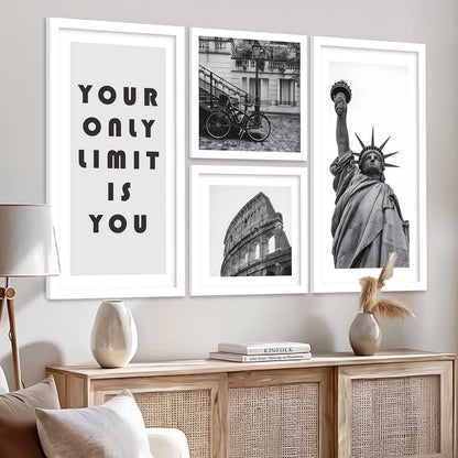 kotart  Modern Big Size Wall Art Home Decoration Paintings With Frame For Living Room Bed Room Hotel Wall Decor