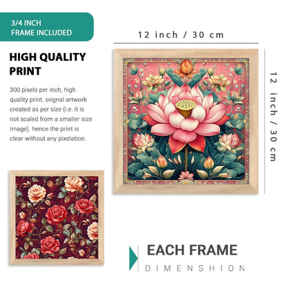 kotart Traditional Big Size Art Wall Painting Home Decoration With Frame For Living Room Bed Room Hotel Wall Decor