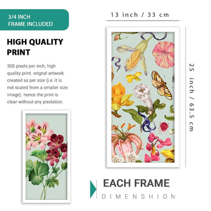 kotart Modern Big Size Art Home Decoration Painting Floral Paintings With Frame For Living Room Bed Room Hotel Wall Decor