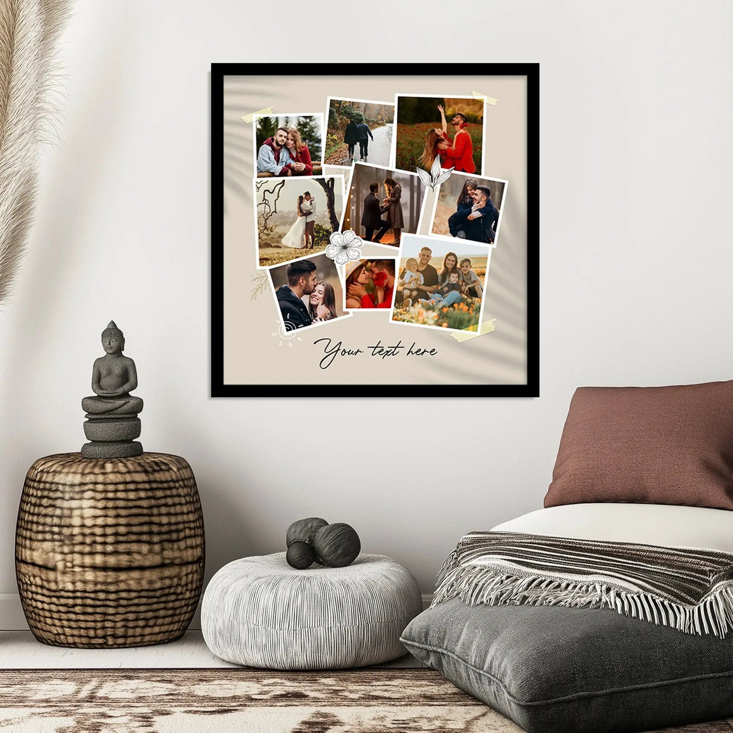 Customized Gifts for Men & Women – Personalized Photo Frame for Husband Birthday Special, Wife Anniversary Gift, Sister Birthday Gift, Unique Photo Gift, Useful Gift Ideas for Couples, Parents, Family