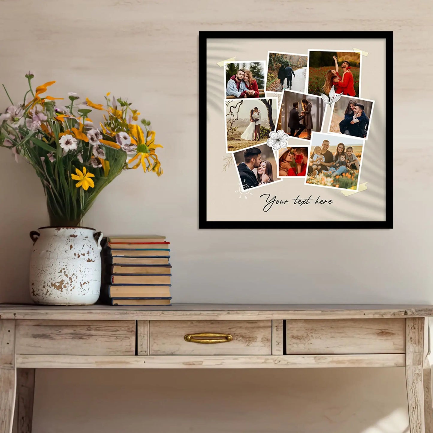 Customized Gifts for Men & Women – Personalized Photo Frame for Husband Birthday Special, Wife Anniversary Gift, Sister Birthday Gift, Unique Photo Gift, Useful Gift Ideas for Couples, Parents, Family
